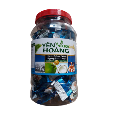 Yen Hoang Crispy Coconut Milk Candy 500g x 20 Jars