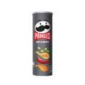 Pringles Potatoes Chips Hot & Spicy 134g x 12 Cans