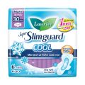 Lauríer Super Slimguard Day Sanitary Cool Pads 30cm x 6 Piece x 24 Packs