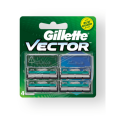 Gillette Blade Refill Vector 8pcs x 6Packs x 20 Boxes