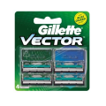 Gillette Blade Refill Vector 4pcs x 6Packs x 50 Boxes