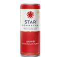 Star Kombucha Pomegranate 250ml x 12 Bottles