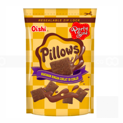 Oishi Pillows Chocolate Flavor 18g x 100 Bags