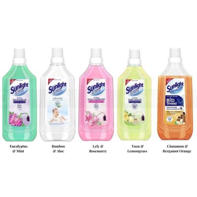 Sunlight Floor Cleaner Yuzu & Lemongrass 1kg x 12 bottles/carton