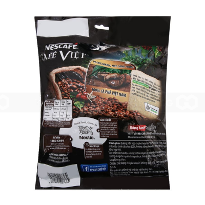 Wholesale Nescafe Cafe Viet Instant Black Coffee 560g (16g x 35 stick) x 12 Bags