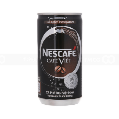 Wholesale Nescafe Cafe Viet Black Drink Coffee 170ml x 24 Cans