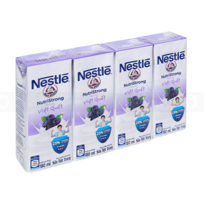 Wholesale Nestle Nutristrong Blueberry Fruit Flavour 180ml x 4 x 12 Blocks