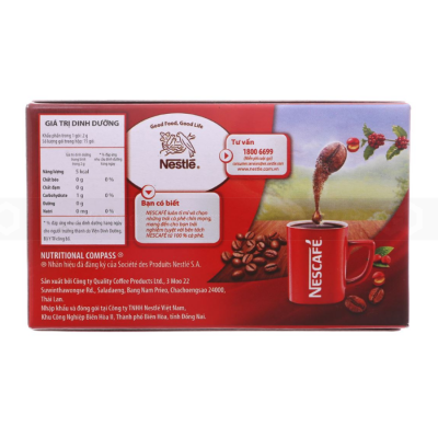 Wholesale Nescafe Red Cup 30g (2g x 15 sticks) x 32 Boxes