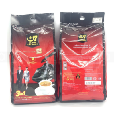Wholesale G7 3in1 Instant Coffee 16g x 100 Sticks x 5 Bags