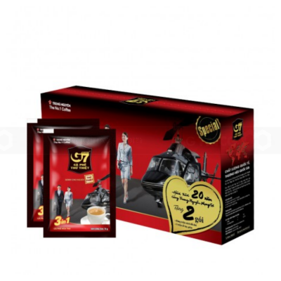 Wholesale G7 3in1 Instant Coffee 16g x 21 Sachets x 24 Boxes