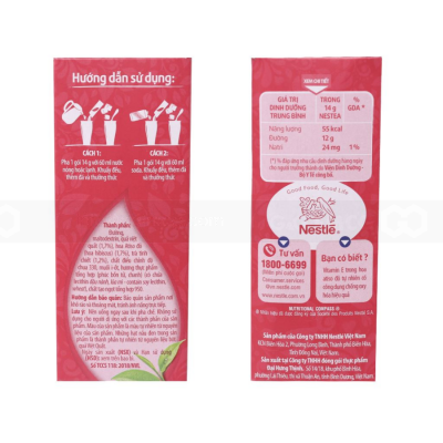 Wholesale Nestea Berry Hibiscus & Red Artichoke Flower 140g (14g x 10 Bags) x 24 Boxes