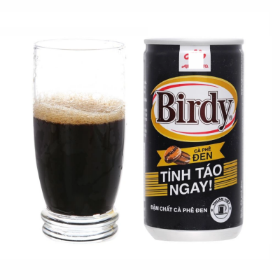 AJINOMOTO Birdy Purely Black Coffee Drink 170ml x 30 Cans