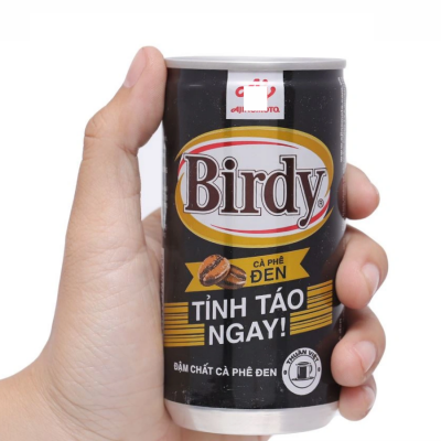 AJINOMOTO Birdy Purely Black Coffee Drink 170ml x 30 Cans