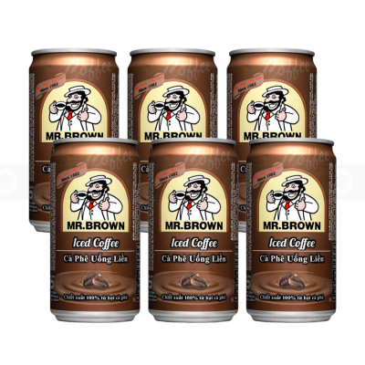 Wholesale Mr Brown Chocolate Iced Coffee 240ml x 24 Cans
