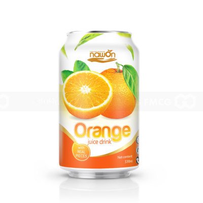 Nawon Orange 30% Fruit Juice Drink 330ml x 24 cans