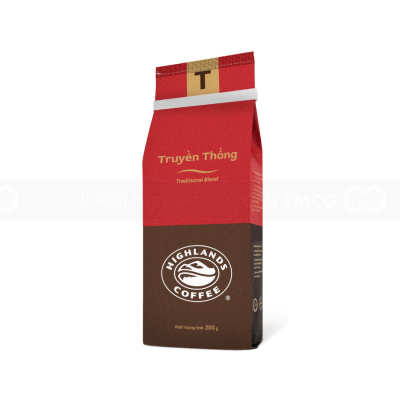 Highlands Traditional Coffee Roasted 200g 