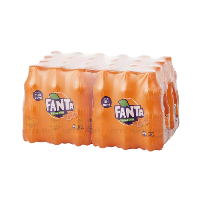 Fanta Orange Soft Drink 390ml x 24 Bottles