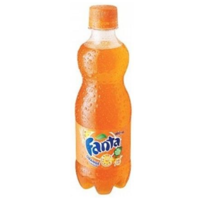 Fanta Orange Soft Drink 390ml x 24 Bottles