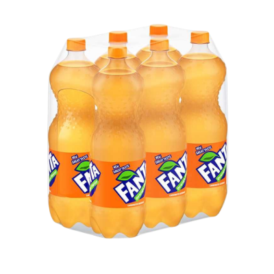 Fanta Orange Soft Drink 1.5l x 6 Bottles