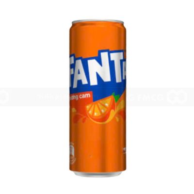 Wholesale Fanta Orange Soft Drink 320ml x 24 Cans