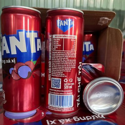 Wholesale Fanta Sarsi Soft Drink 320ml x 24 Cans