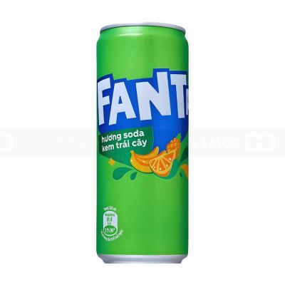 Wholesale Fanta Cream Soda Fruity Soft Drink 320ml x 24 Cans