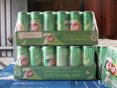 7UP Lime Can 320ml x 24 Cans