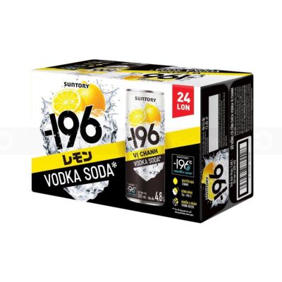 Wholesale -196 Vodka Soda Lemon Flavor 320ml