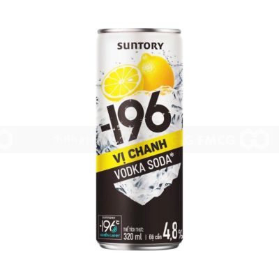 Wholesale -196 Vodka Soda Lemon Flavor 320ml