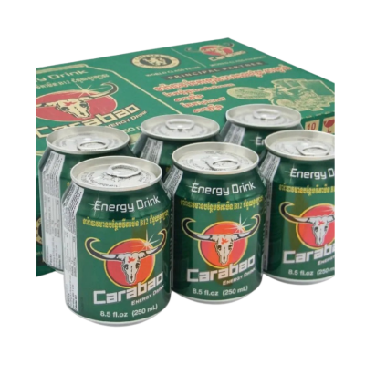 Carabao Energy Drink Can 250ml x 24 Cans