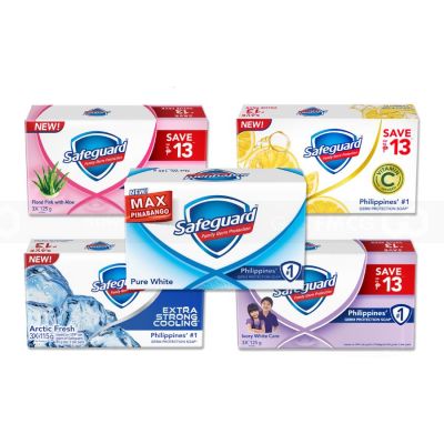 Safeguard Soap Fresh Green 125g x 3 bars x 24 packs