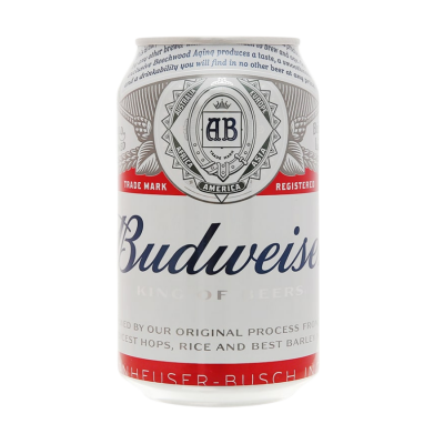 Budweiser Beer 330ml x 24 Sleek cans
