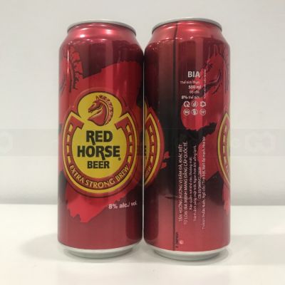 Wholesale San Miguel Red Horse Beer ALC 8% 500ml x 12 Cans