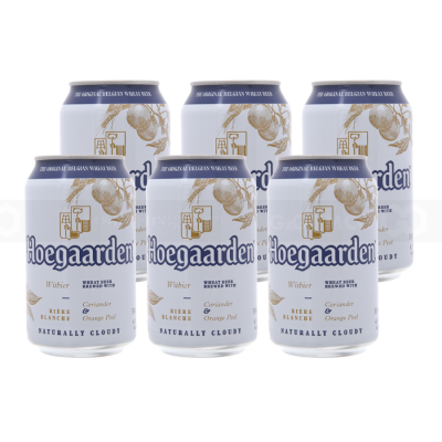 Wholesale Hoegaarden White Beer 330ml x 24 Cans