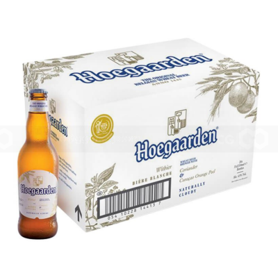 Wholesale Hoegaarden White Beer 330ml x 24 Ow Bottles