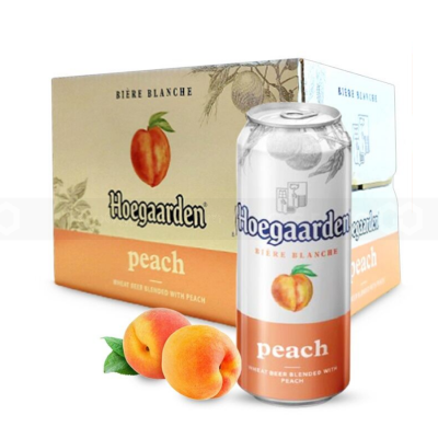 Wholesale Hoegaarden Peach Beer 500ml x 12 Cans