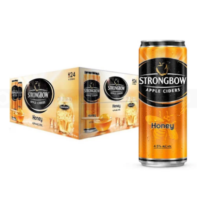 Wholesale Strongbow Apple Ciders Honey 330ml x 24 Cans