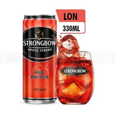 Wholesale Strongbow Apple Ciders Red Berries 330ml x 24 Cans