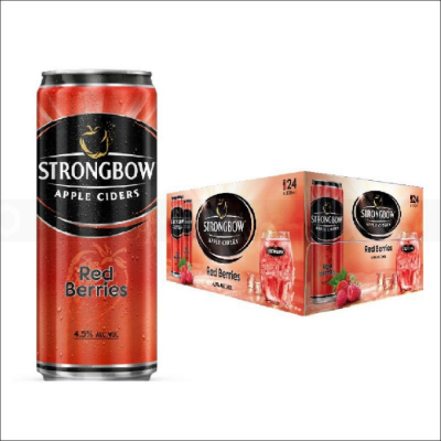 Wholesale Strongbow Apple Ciders Red Berries 330ml x 24 Cans