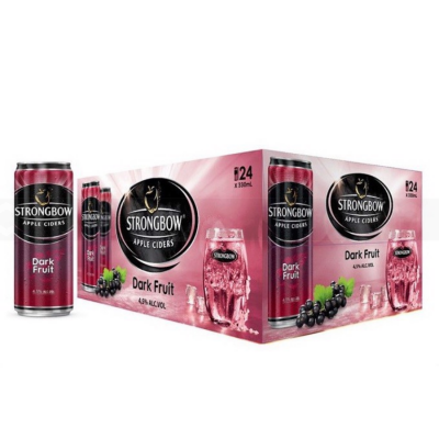 Wholesale Strongbow Apple Ciders Dark Fruit 330ml x 24 Cans
