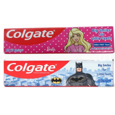 Wholesale Colgate Kid Batman & Barbie 40g x 36 Tubes