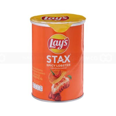 Lay's Stax Spicy Lobster Potato Chips 42g