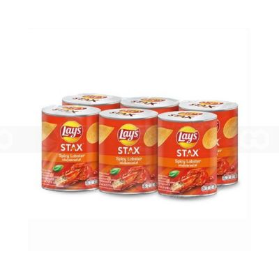 Lay's Stax Spicy Lobster Potato Chips 42g