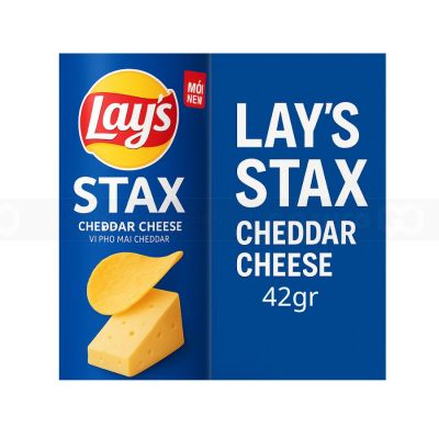 Lay's Stax Cheese Flavored Potato Chips 42g 