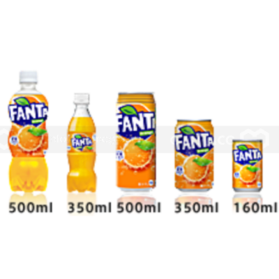 Fanta Orange 500ml x 24 bottles Pet 