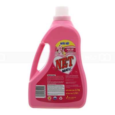 NET Matic Passion Detergent Liquid 3.3kg x 3 Bottles