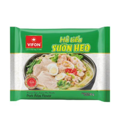 Vifon Rice Noodle Pork Flavor 65g x 30 Bags