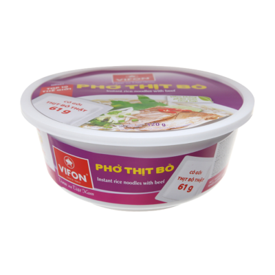 Vifon PHO Instant Rice Noodle With Beef 120gs (Halal)