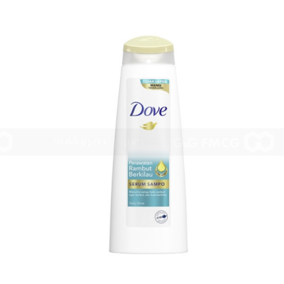 Dove Shampoo Rambut Berkilau 290ml x 12 pcs