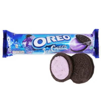 Wholesale Oreo Biscuit Ice Cream Blueberry 123.5g x 24 Packs